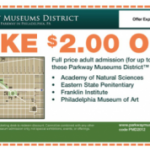 Deal: $2 Off Admission to Academy of Natural Sciences, Franklin Institute, Eastern State Penitentiary & Philadelphia Museum of Art