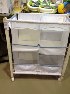 Munchkin 6 Cubby Rolling Organizer - $8