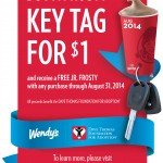 Deal: Buy Wendy’s $1 Frosty Key Tag and Receive Free Frostys All Summer Long