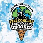 Free: Ben & Jerry�s � Free Cone Day on April 8