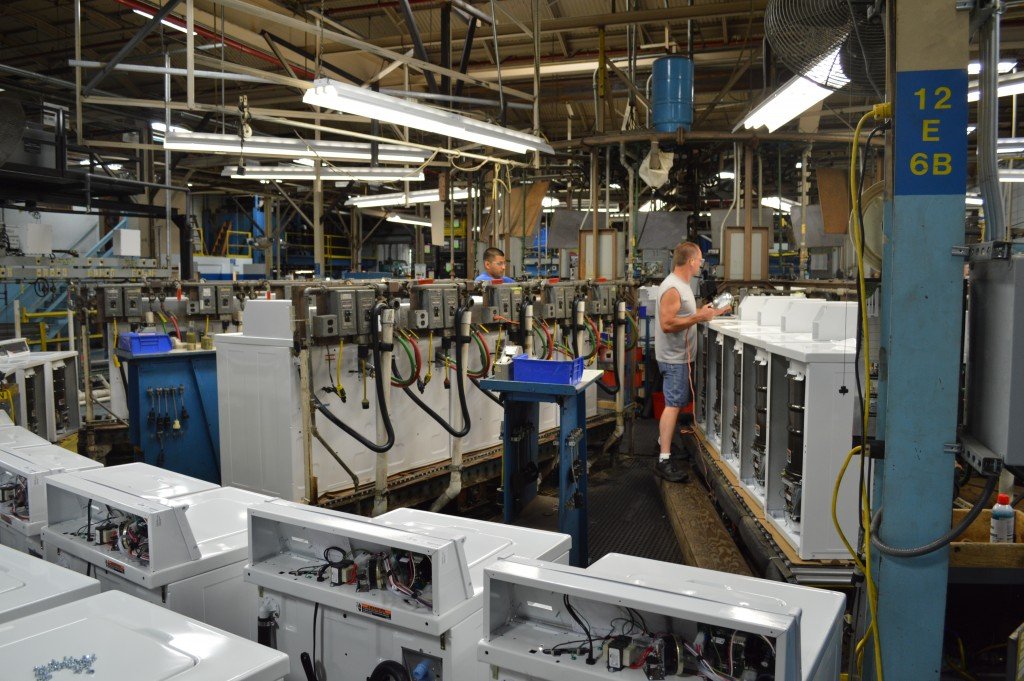 All machines are tested before they leave the warehouse.